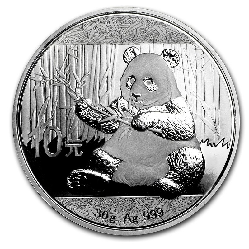 2017 Chinese Silver Panda 30 Gram