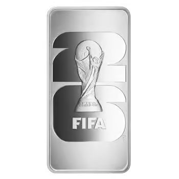 2026 10 oz FIFA World Cup Silver Bar .999 Fine