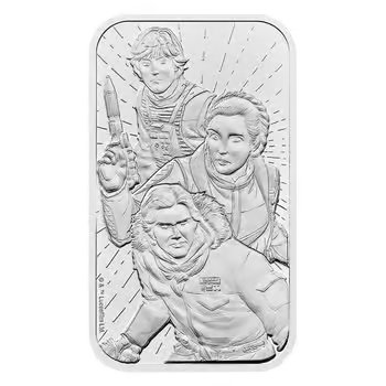 1 oz Royal Mint Star Wars Light Side Silver Bar .9999 Fine (Sealed)