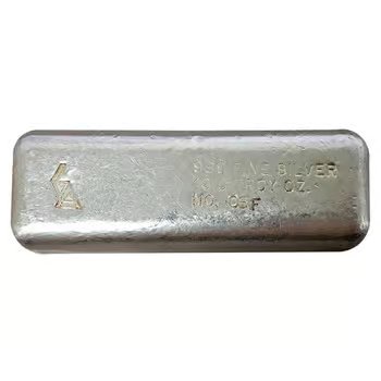 10 oz Golden Analytical Silver Bar .999 Fine