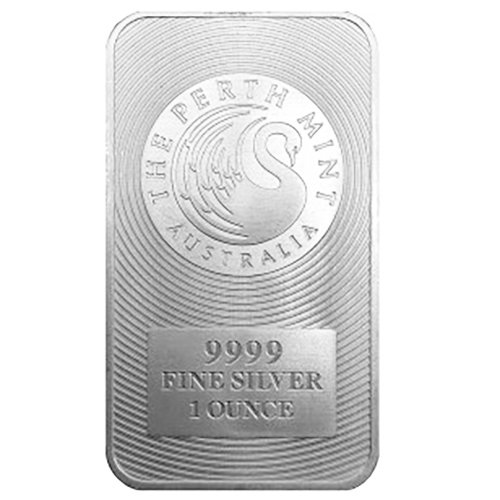Perth Mint 1 Ounce Silver Bar