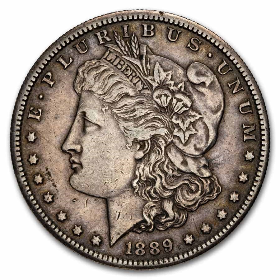 1889-S Morgan Dollar XF-45