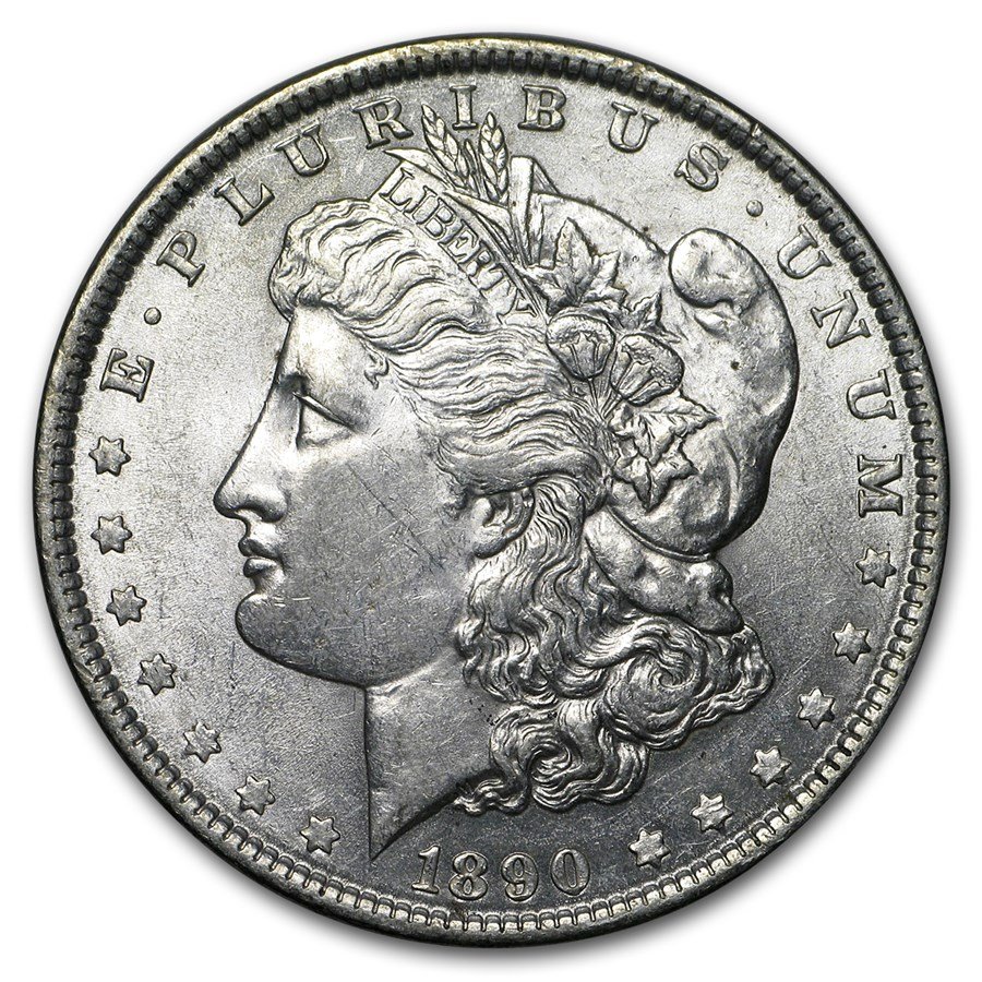 1890 Morgan Dollar AU