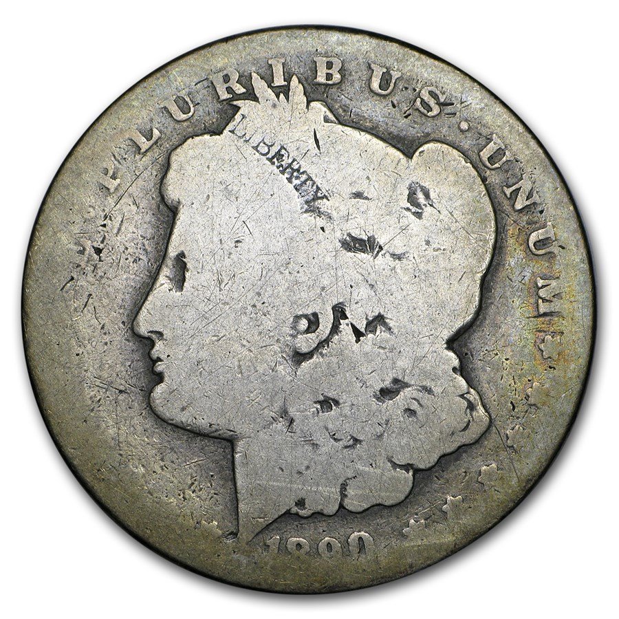 1890-CC Morgan Dollar AG