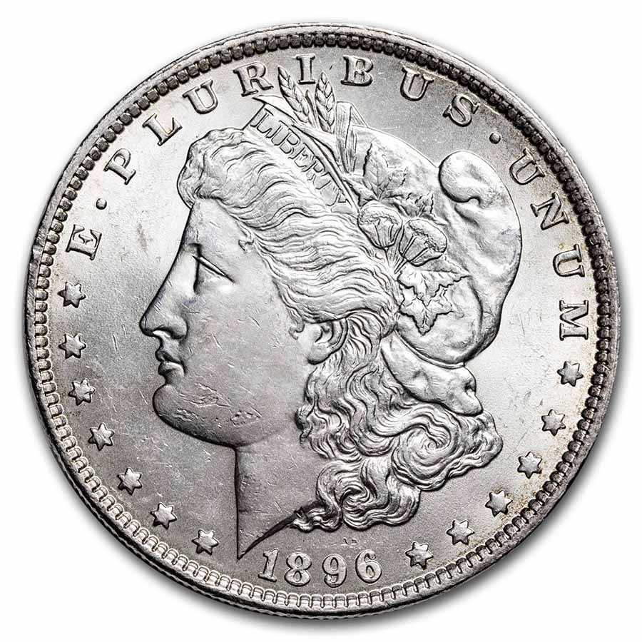 1896 Morgan Dollar AU