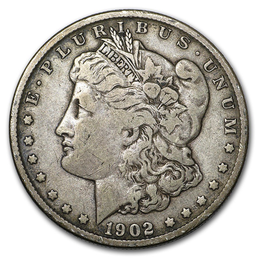 1902-O Morgan Dollar VG/VF