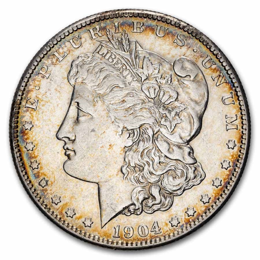 1904-S Morgan Dollar AU