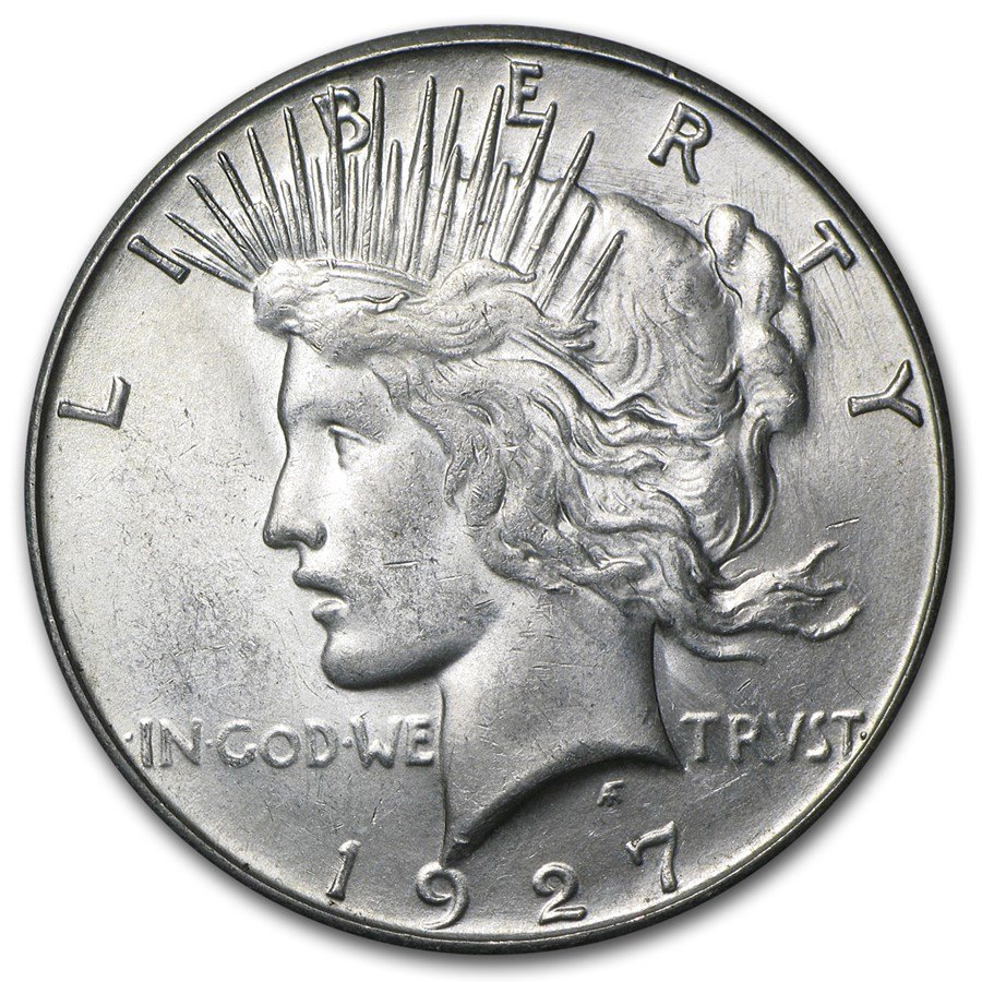 1927 S Peace Silver Dollar