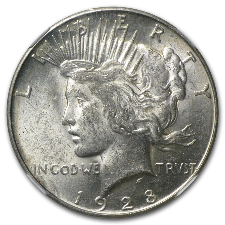 1928 S Peace Silver Dollar