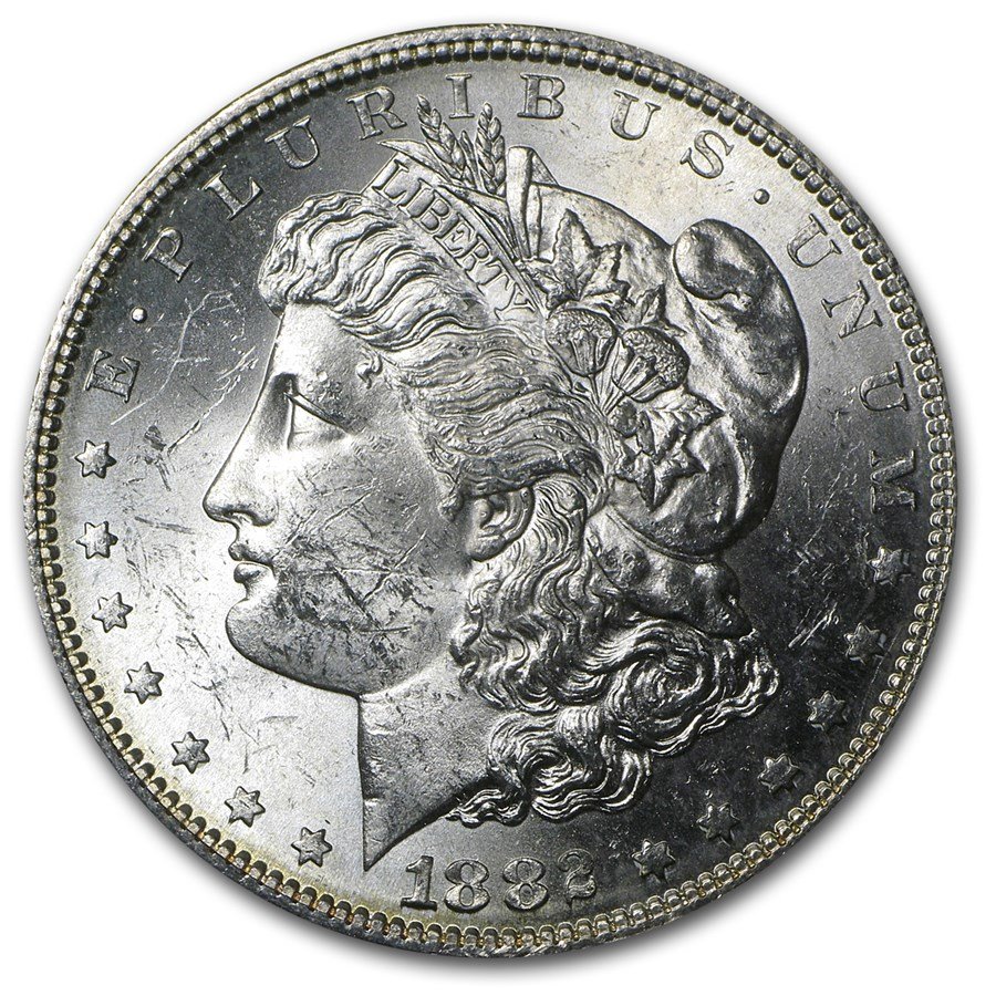 1882 S Morgan Silver Dollar