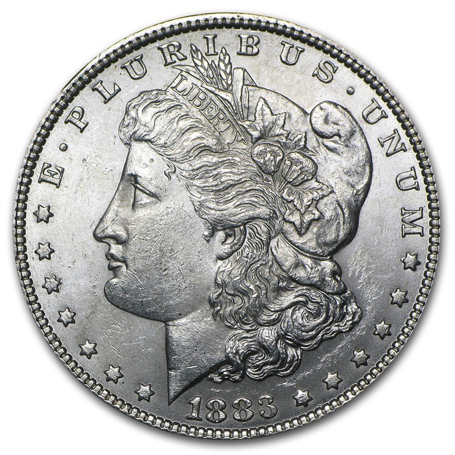 1883 P Morgan Silver Dollar