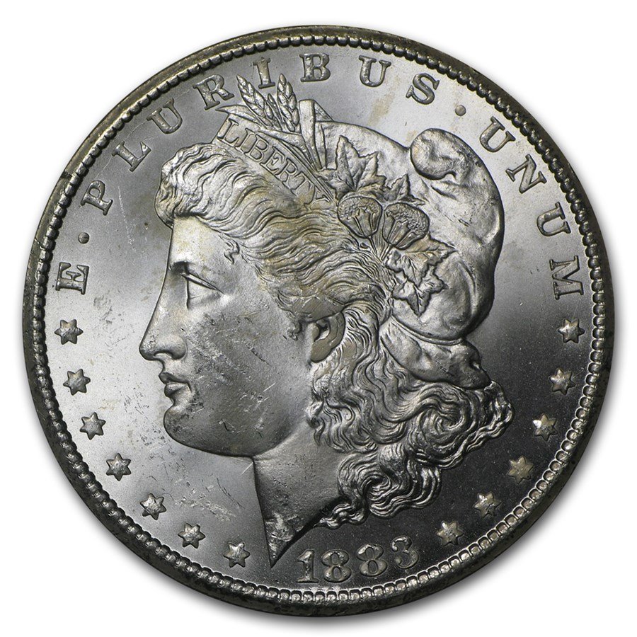 1883 CC Morgan Silver Dollar
