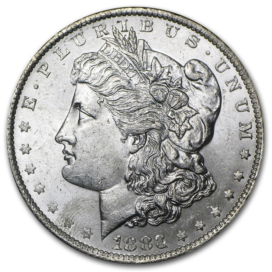 1883 O Morgan Silver Dollar