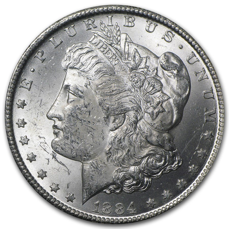 1884 CC Morgan Silver Dollar