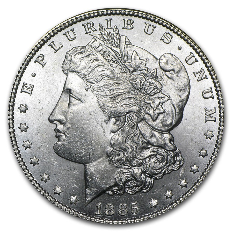 1885 P Morgan Silver Dollar
