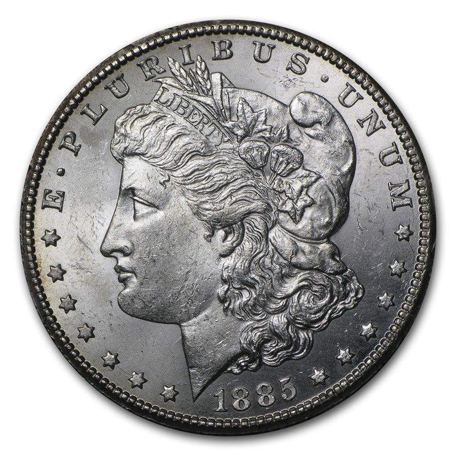 1885 CC Morgan Silver Dollar