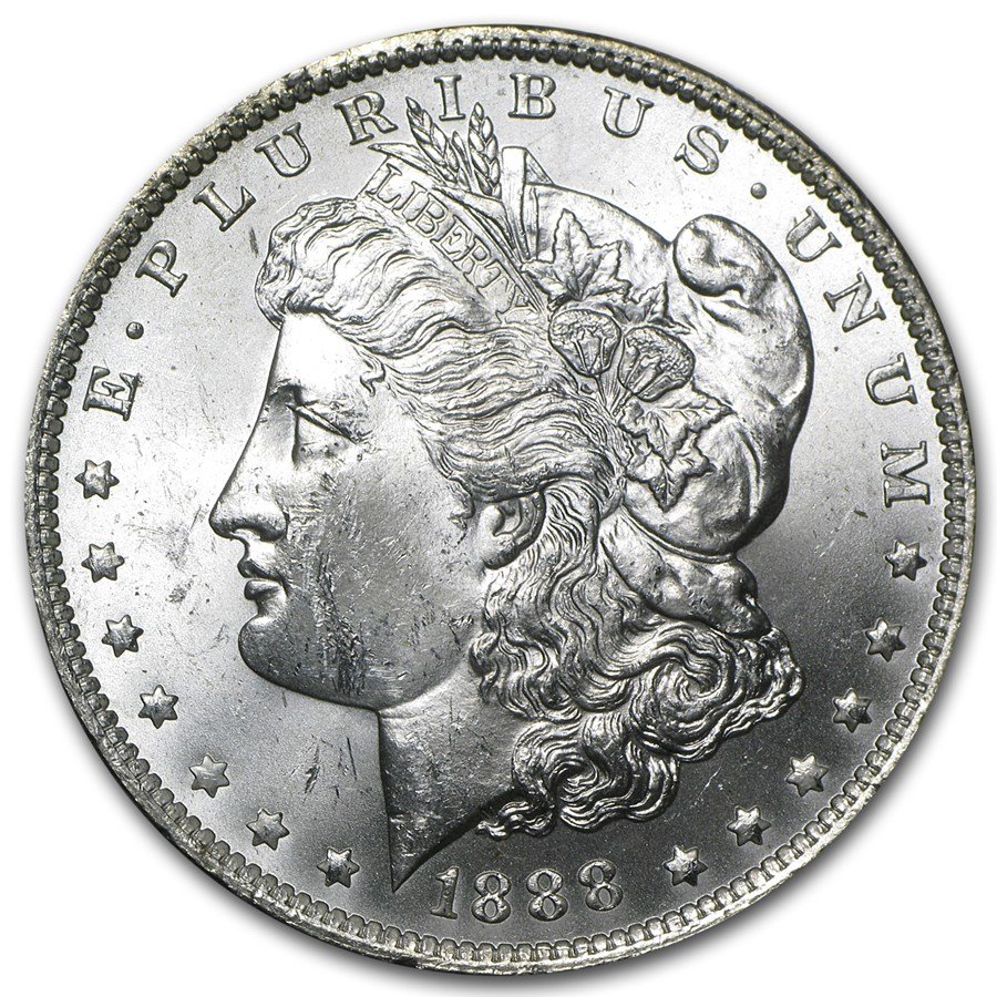 1888 O Morgan Silver Dollar