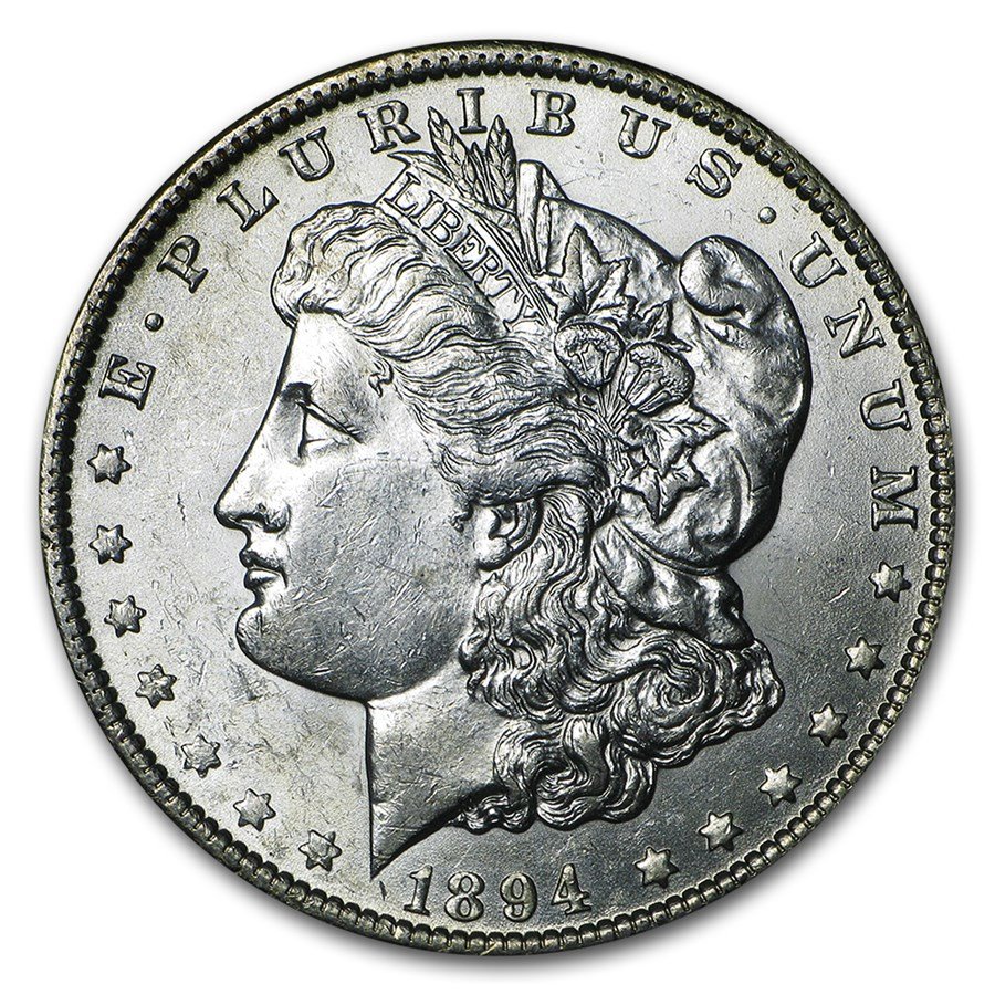 1894 O Morgan Silver Dollar