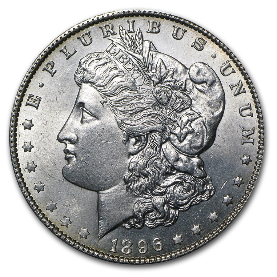 1896 P Morgan Silver Dollar