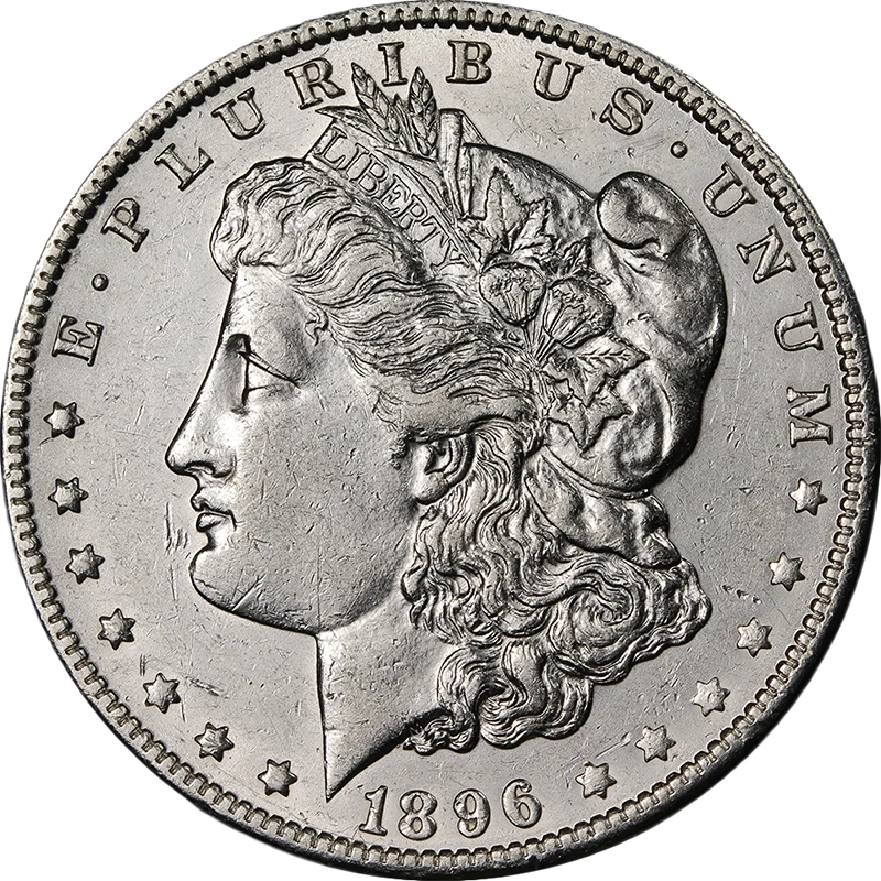 1896 O Morgan Silver Dollar