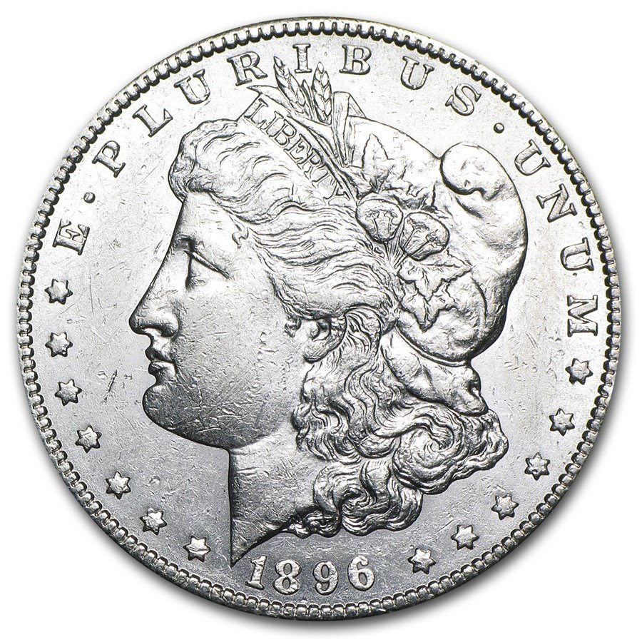 1896 S Morgan Silver Dollar