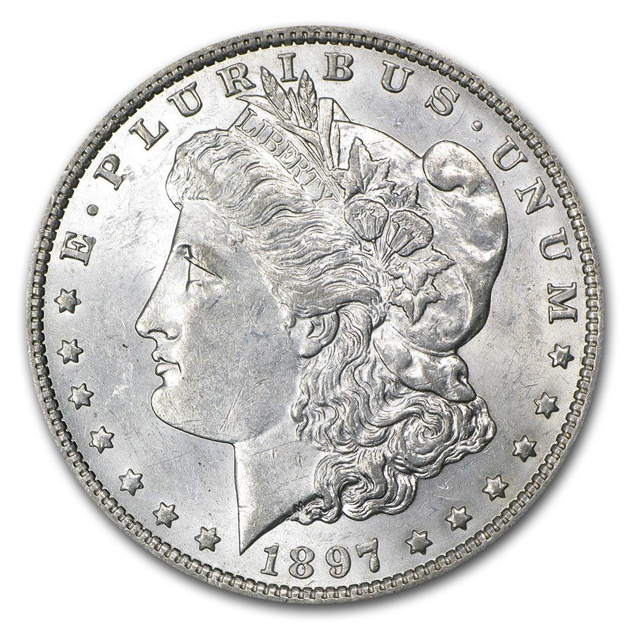 1897 O Morgan Silver Dollar