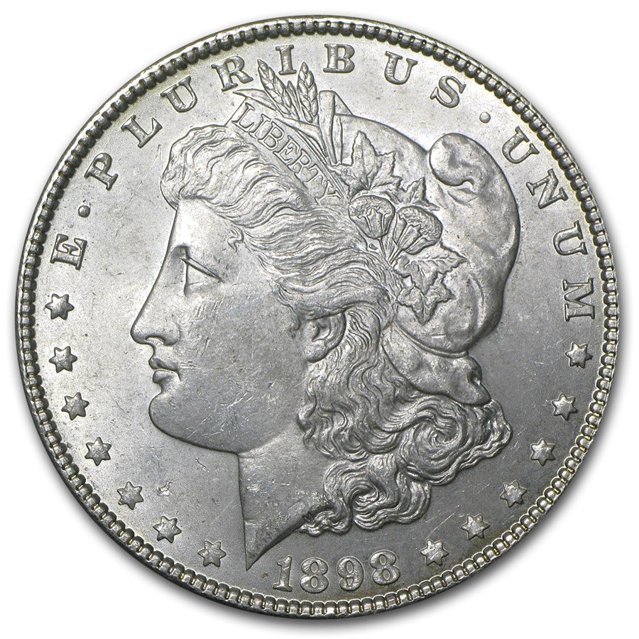 1898 P Morgan Silver Dollar