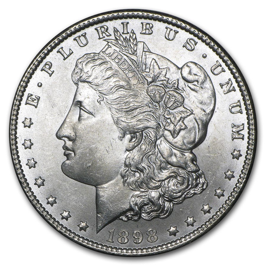 1898 O Morgan Silver Dollar