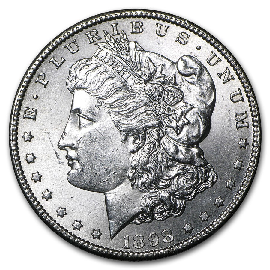 1898 S Morgan Silver Dollar