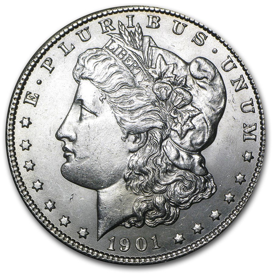 1901 O Morgan Silver Dollar