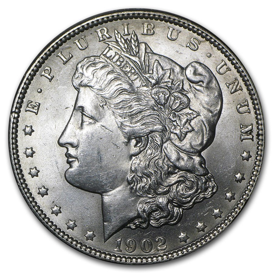 1902 P Morgan Silver Dollar
