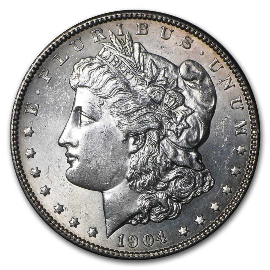 1904 P Morgan Silver Dollar