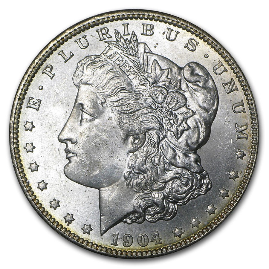 1904 O Morgan Silver Dollar