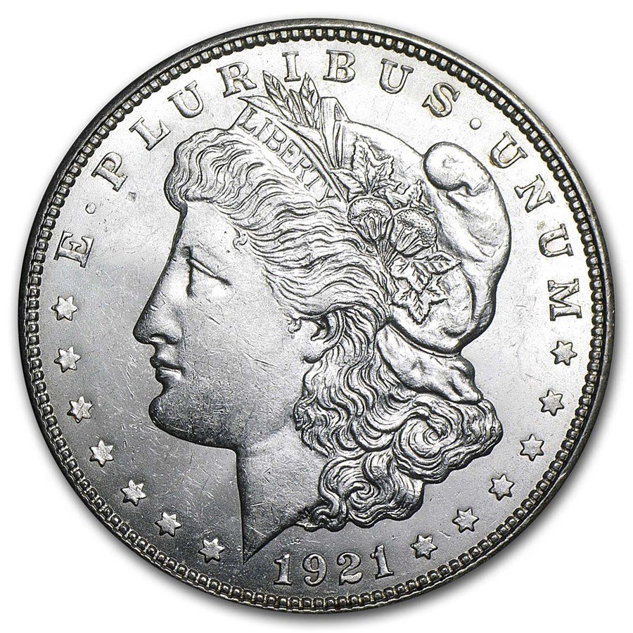 1921 D Morgan Silver Dollar