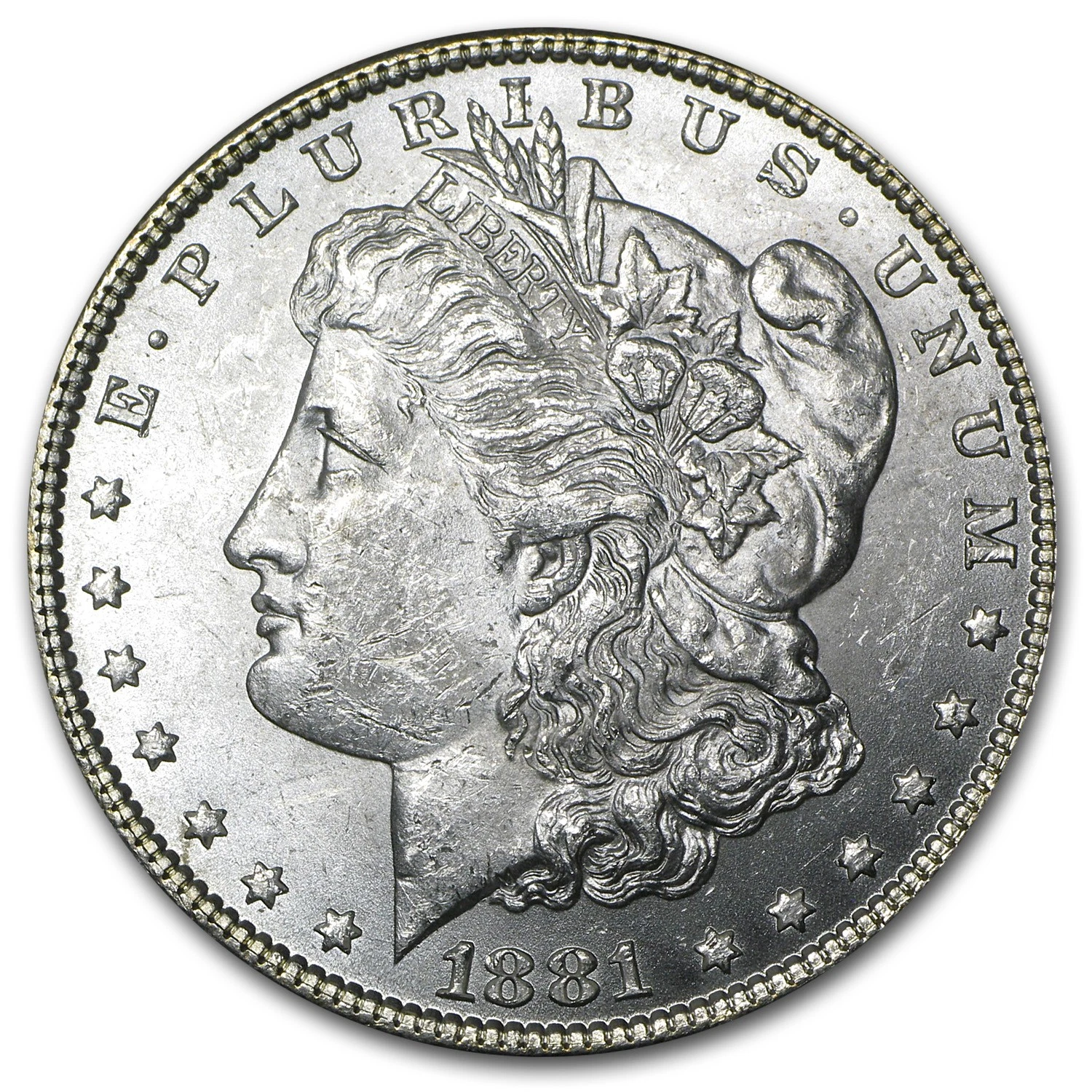 1881 P Morgan Silver Dollar