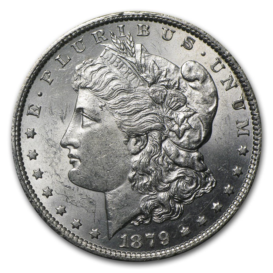1879 O Morgan Silver Dollar