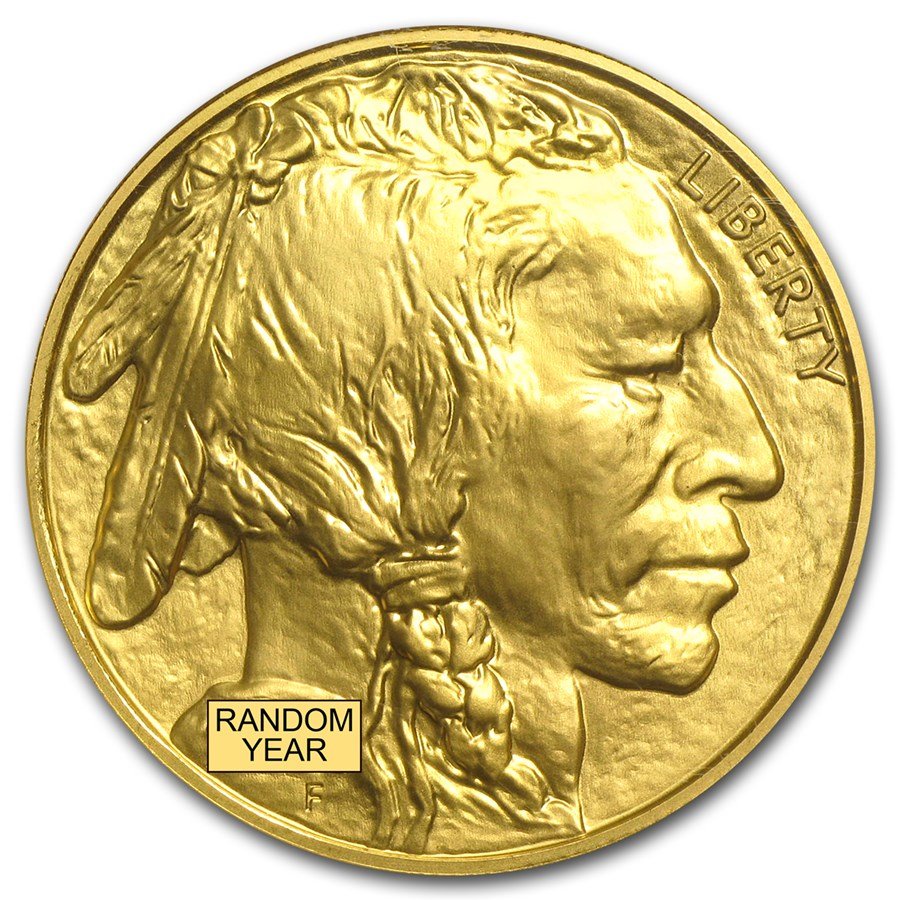 1 oz Gold Buffalo MS-69 NGC (Random Year)