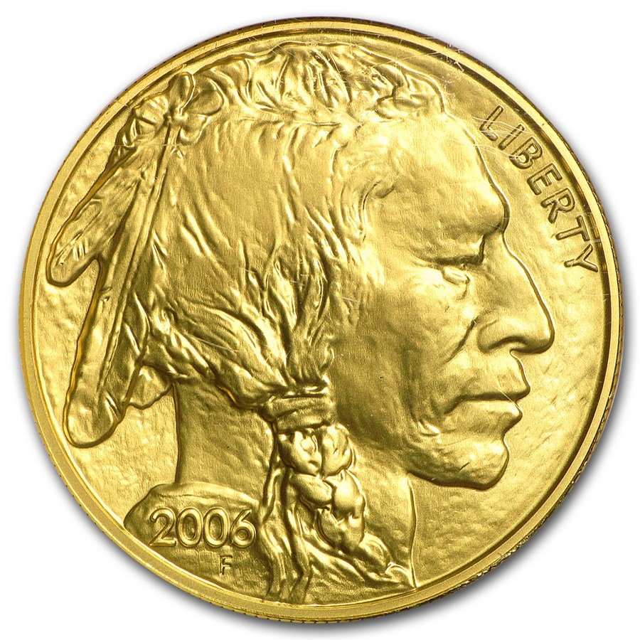 2006 1 oz Gold Buffalo MS-70 NGC (First Year of Issue)