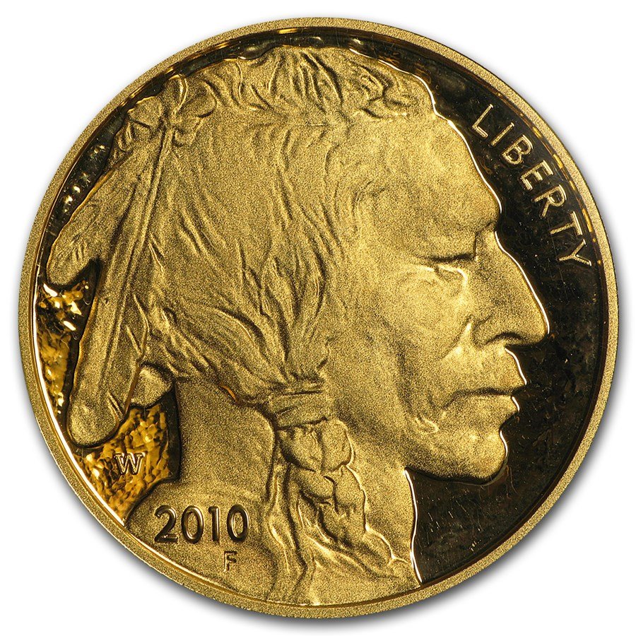 2010-W 1 oz Proof Gold Buffalo