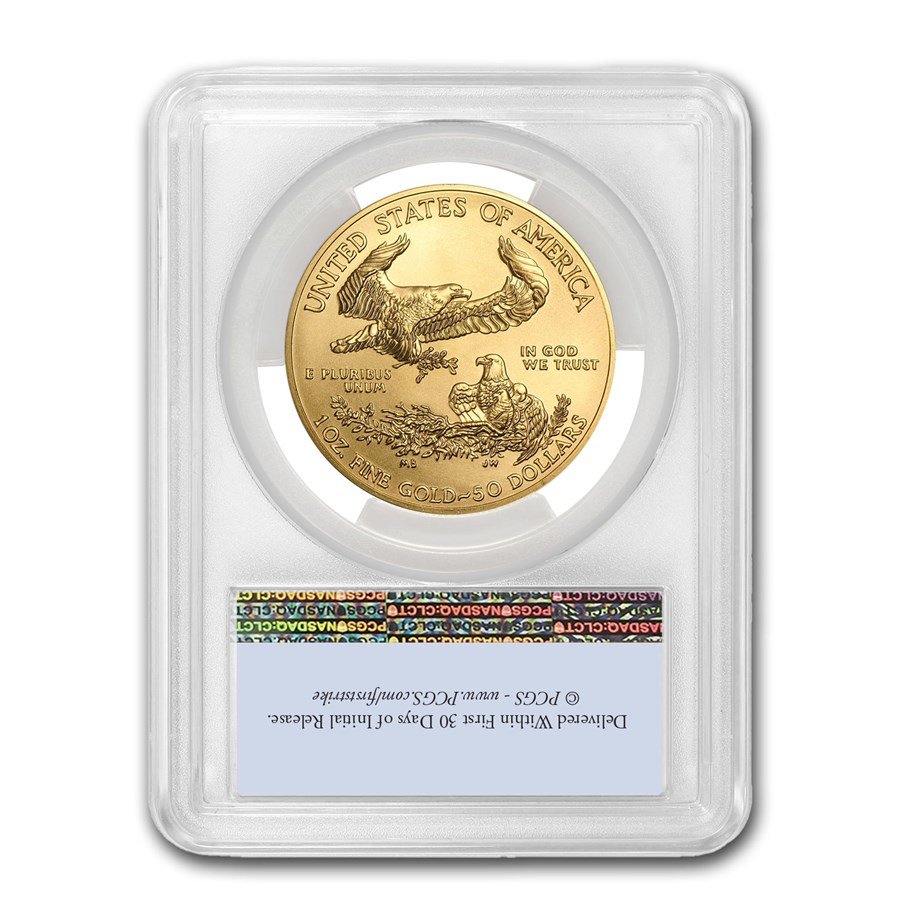 2021 1 oz American Gold Eagle (Type 1) MS-69 PCGS (FirstStrike®)