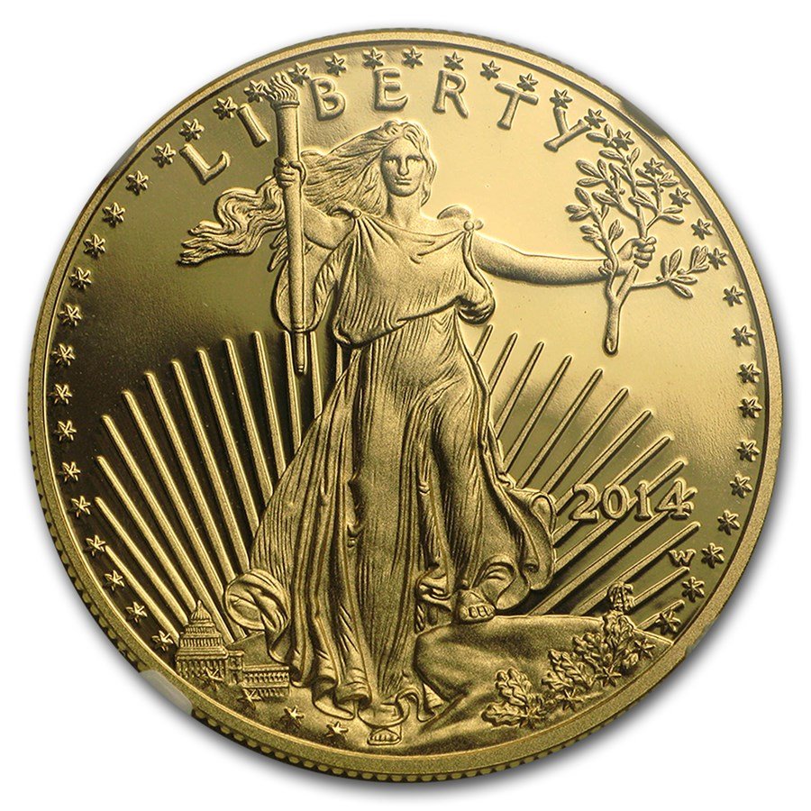 2014-W 1 oz Proof American Gold Eagle PF-69 NGC