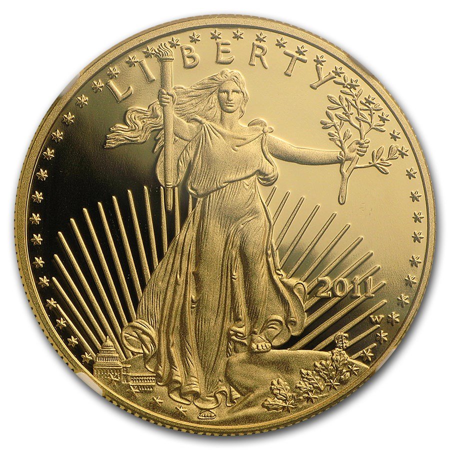 2011-W 1 oz Proof American Gold Eagle PF-70 NGC (ER)