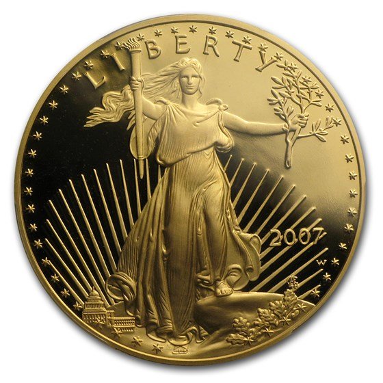 2007-W 1 oz Proof American Gold Eagle PR-70 PCGS