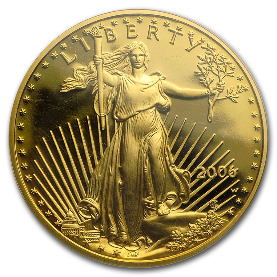 2006-W 1 oz Proof American Gold Eagle PR-69 DCAM PCGS