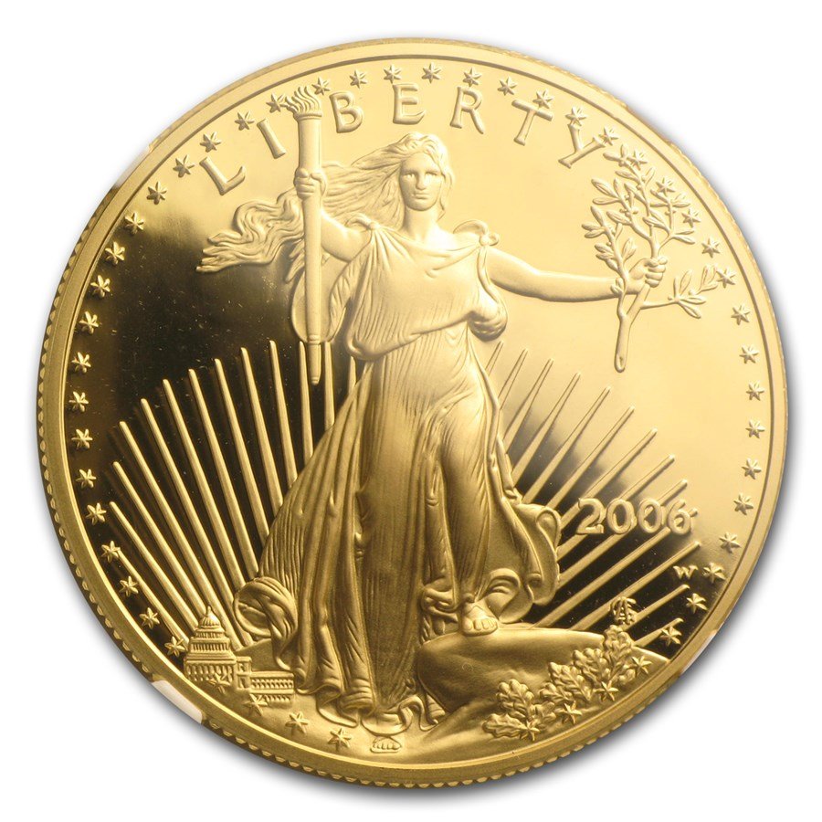 2006-W 1 oz Proof American Gold Eagle PF-70 UCAM NGC