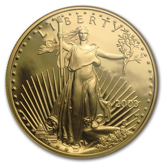 2003-W 1 oz Proof American Gold Eagle PF-69 UCAM NGC