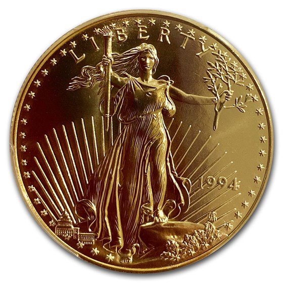 1994 1 oz American Gold Eagle MS-70 PCGS