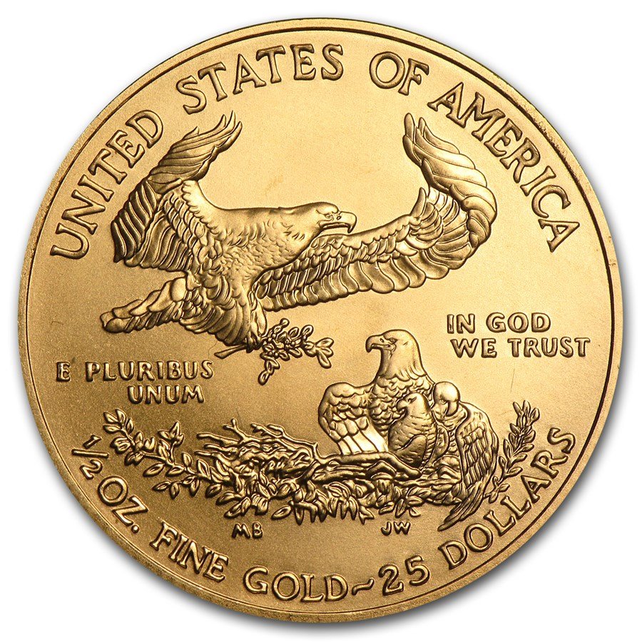 2009 1/2 oz American Gold Eagle BU