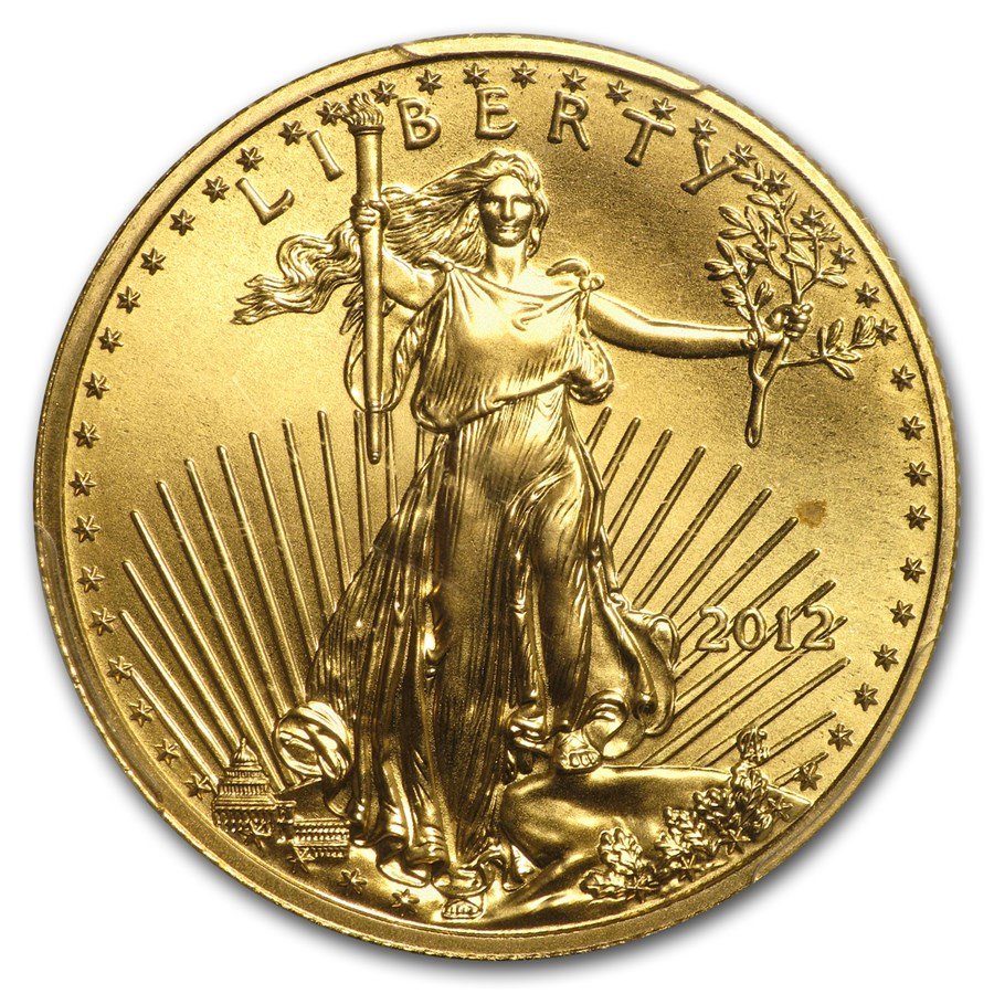 2012 1/2 oz American Gold Eagle MS-70 PCGS (FS)