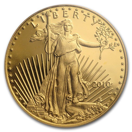 2010-W 1/2 oz Proof American Gold Eagle PR-70 DCAM PCGS (FS®)